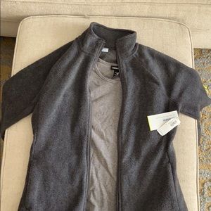 Lot: LS tee & Old Navy Fleece Zip-Up Jacket